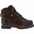 Warson Brands. Iron Age IA0163 Men's 6in Internal Met Guard Work Boot, Brown, Size 11.5 W IA0163-W-11.5